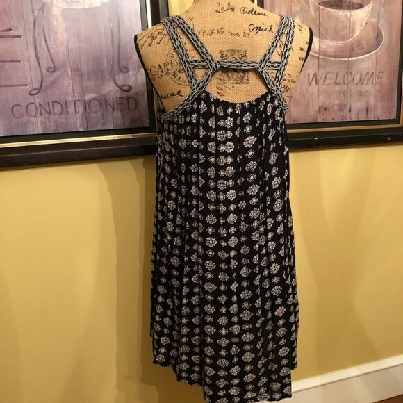 DEX Floral Rayon Dress size S EUC - Picture 2 of 5